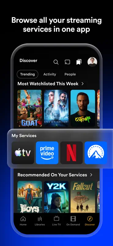 Plex: Films, TV, musique screenshot 2 of 8