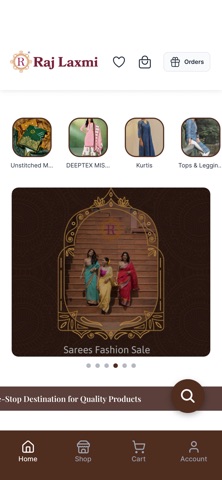 Rajlaxmi Textiles screenshot