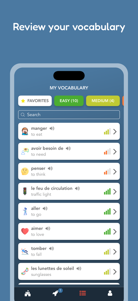 Tobo: Learn French Vocabulary screenshot 7