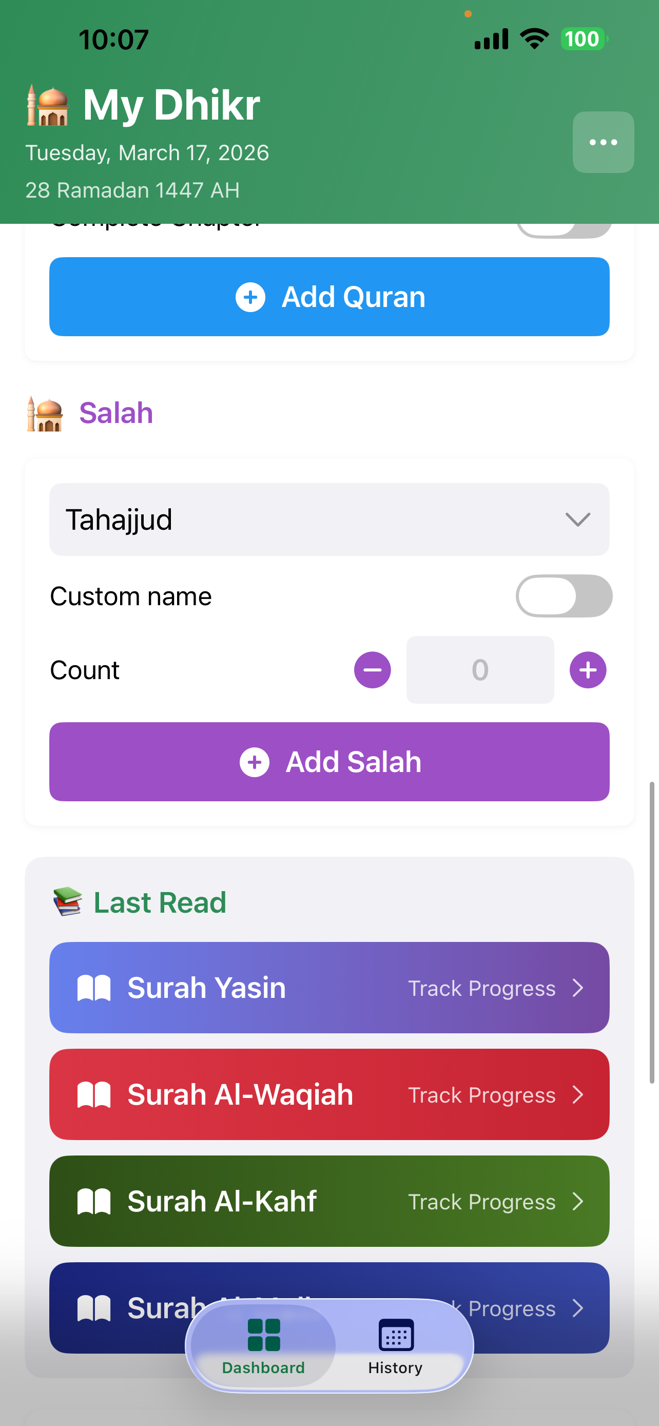 My Dhikr