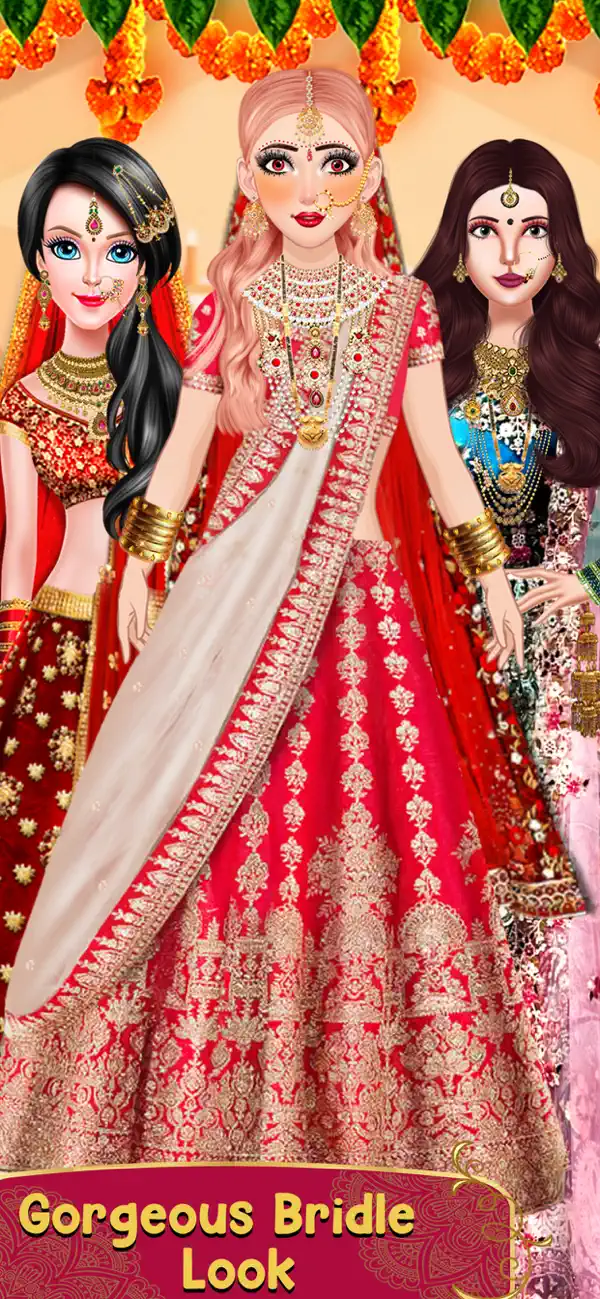 Screenshot #1 pour Indian Wedding Fashion Stylist