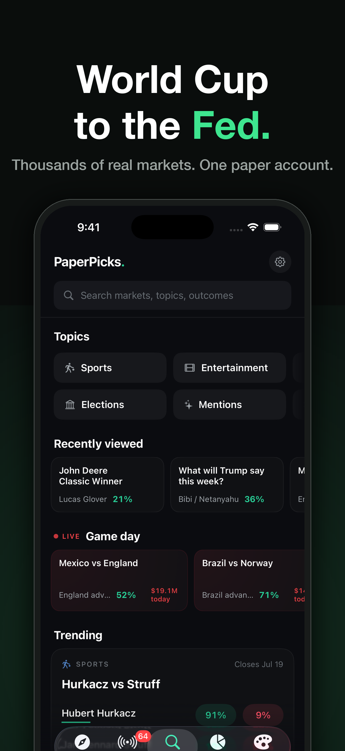 PaperPicks: Risk-Free Bets screenshot 5