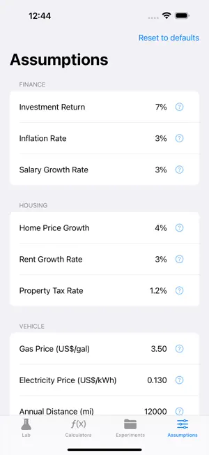 Decision Lab - Life Calculator screenshot 4