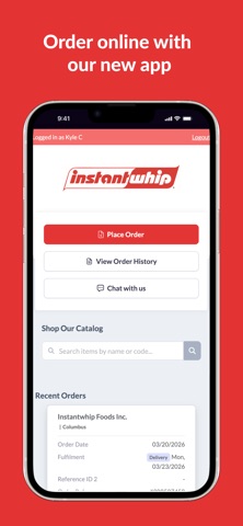 Instantwhip Foods, Inc iPhone screenshot