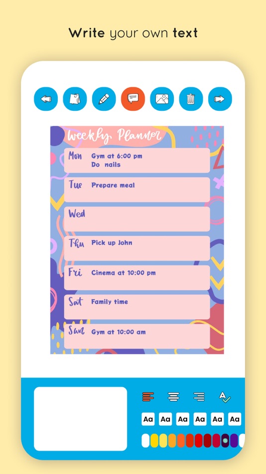 #4. Draw on photos - Add Text list (iOS) Ved: Alejandro Melero Zaballos