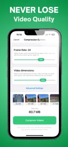 Compress Videos: Free Up Space screenshot #4 for iPhone
