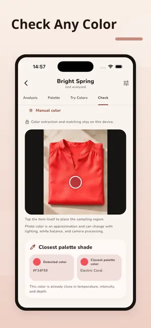 Color Analysis: My Colors screenshot 4