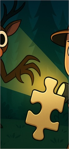 99 Nights: Forest Puzzle iPhone screenshot