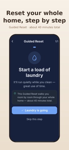 Haven: AI Cleaning Planner iPhone screenshot