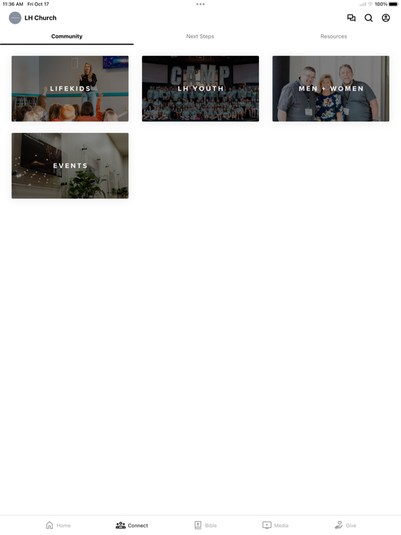 LIFEHOUSE OH iPad screenshot