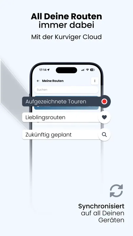 Kurviger - Motorrad Navigation screenshot 8 of 10