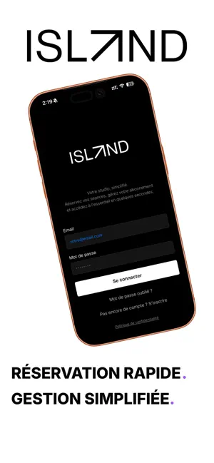 ISLAND fitness screenshot 1