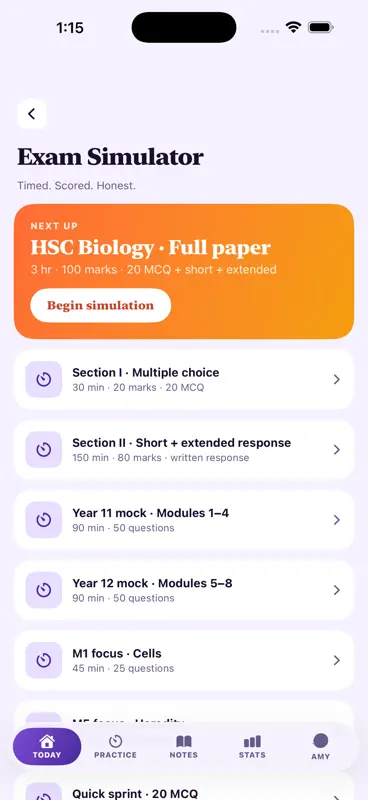 HSC Study Biology screenshot 2 of 9