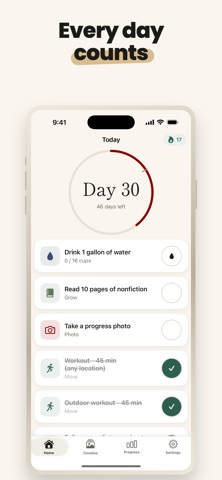 75 Hard Challenge Day Tracker Screenshot 5 of 6
