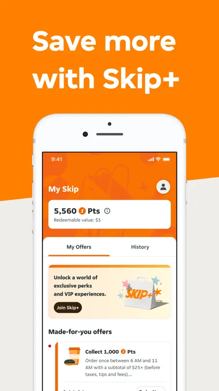 Skip - Food & Grocery Delivery screenshot 5 of 6