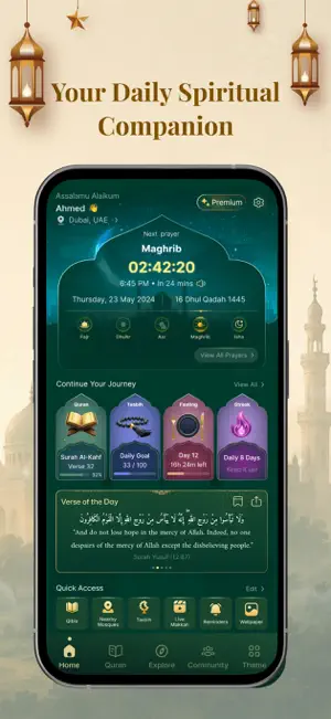 Prayer Time: Quran, Azan & Dua screenshot 1