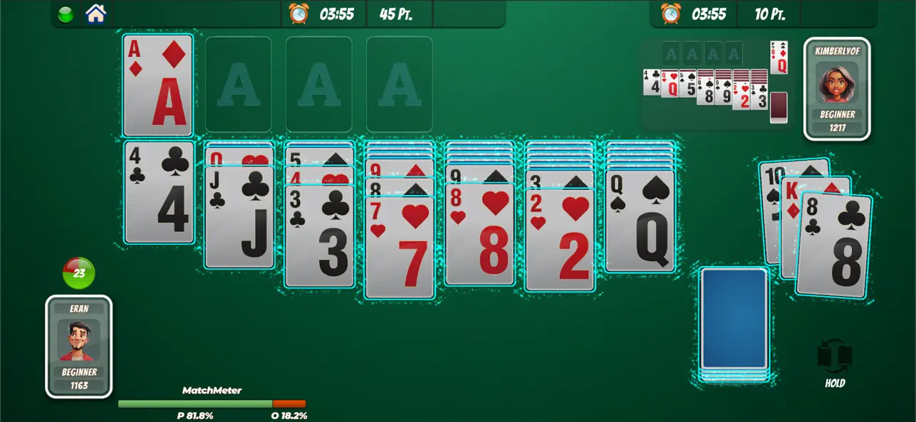 #3. Solitaire Live Showdown (iOS) 由: Eran Drori
