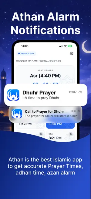 Athan: Prayer Times & Qibla screenshot 2