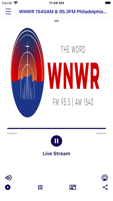 WNWR The Word Philadelphia, PA Screenshot