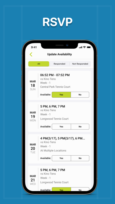 Tenmates: Your Tennis Partner Screenshot