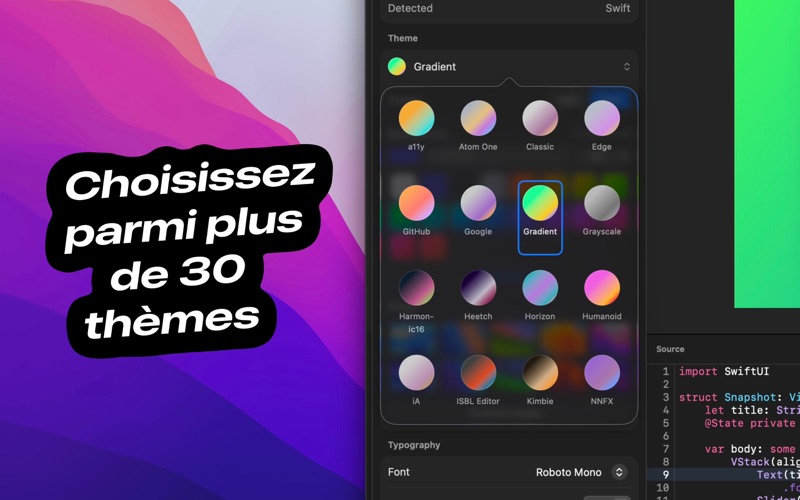 Screenshot #2 pour Codeshot