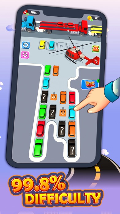 Car Color Sort: Truck Jam Game Screenshot