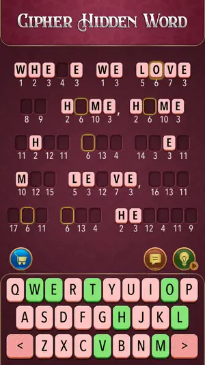 Word Code - Cryptogram Puzzle screenshot 2