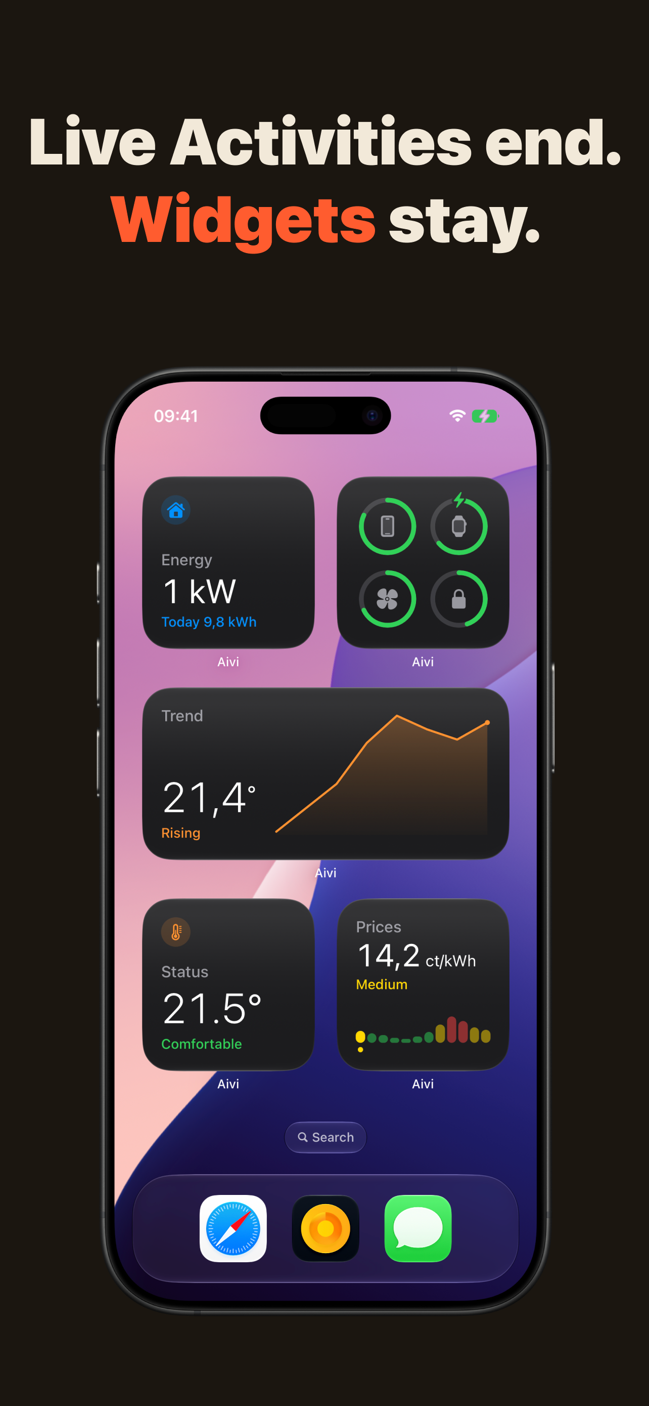 Aivi: Live Activities over API screenshot 3