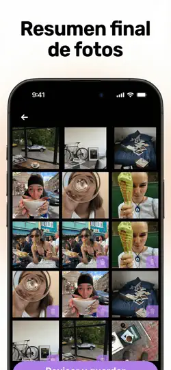 Captura de pantalla de Swipewipe: Limpiador De Fotos en iPhone 4
