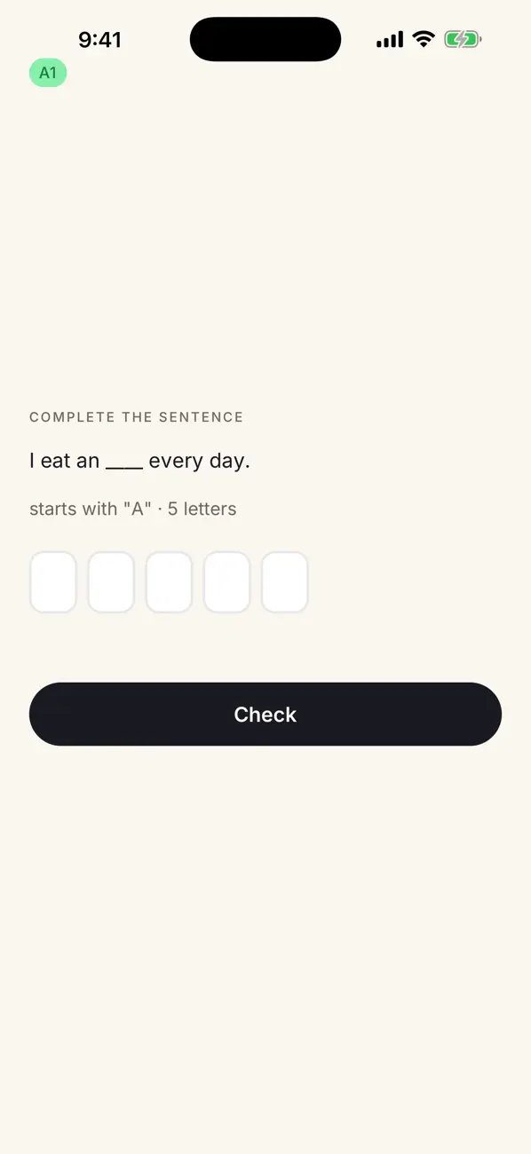Screenshot #3 pour English Words by Level