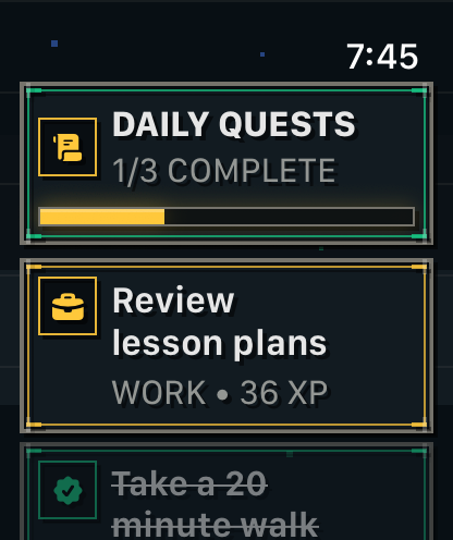 Levelio: RPG Habit Tracker screenshot 5