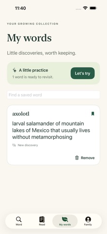WordLeaf: Reading Companion screenshot 2