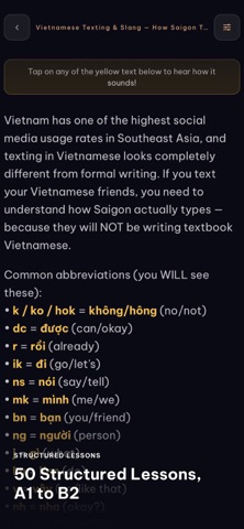 Learn Vietnamese: Saigon Screenshot 5 of 9