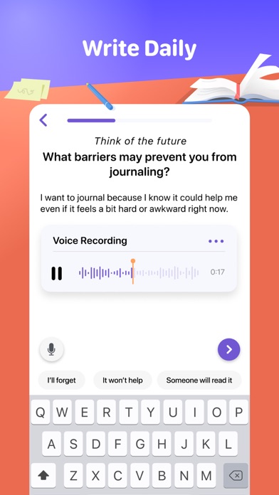 Screenshot #2 pour Halo: Daily Self Care Journal