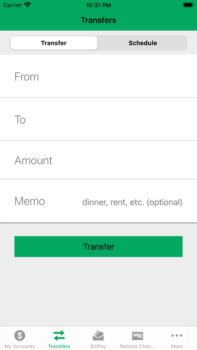 Central One FCU Screenshot