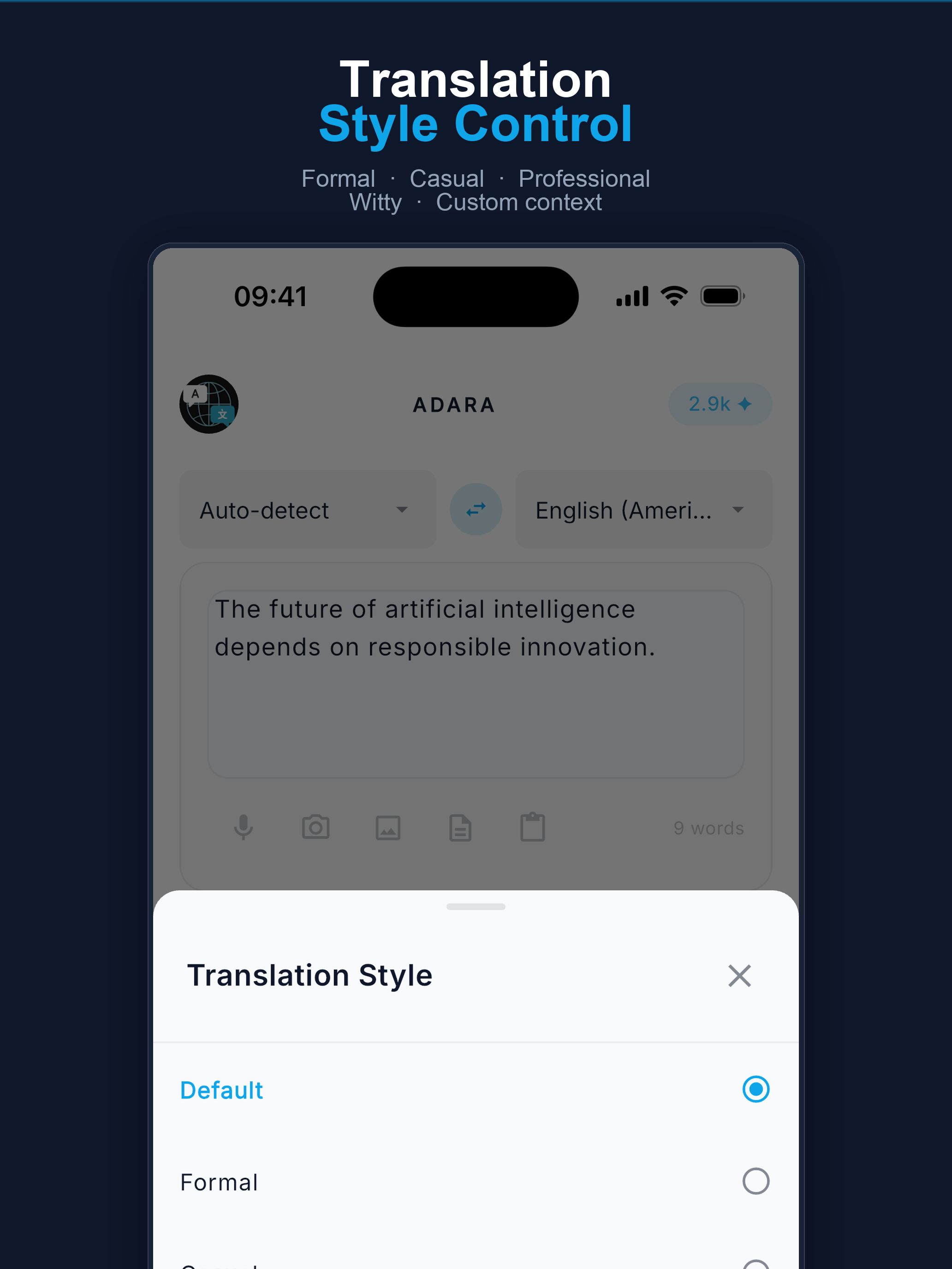 Adara Translate