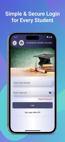 GYANODAYA DEGREE COLLEGE iPhone screenshot
