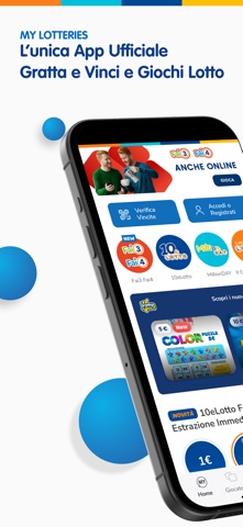 My Lotteries: Verifica Vincite iPhone screenshot 1