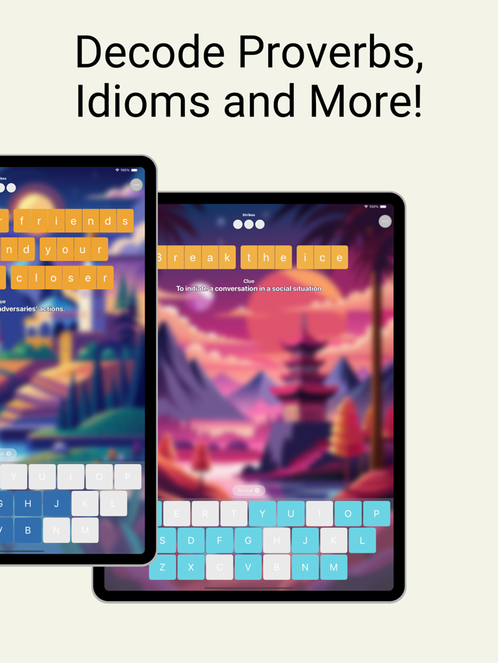 Cryptogram Word Game