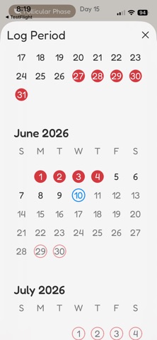 NourishUs – Cycle Nutrition Screenshot 3 of 7