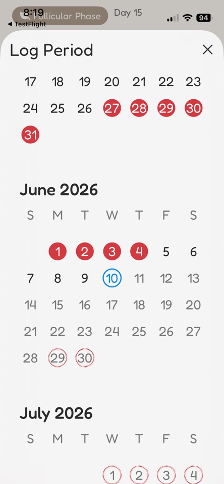 NourishUs – Cycle Nutrition screenshot 3