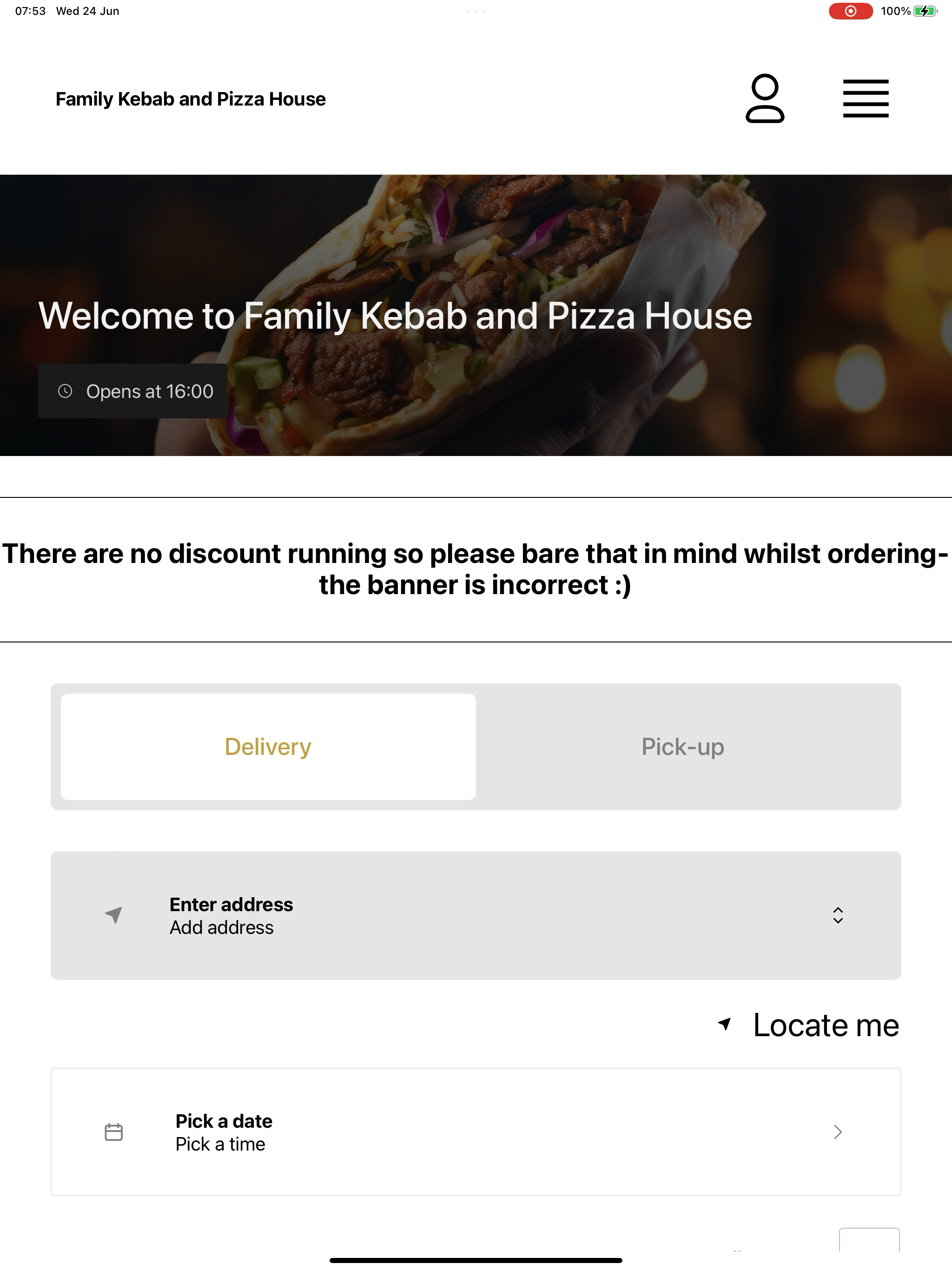Family Kebab and Pizza House screenshot 9
