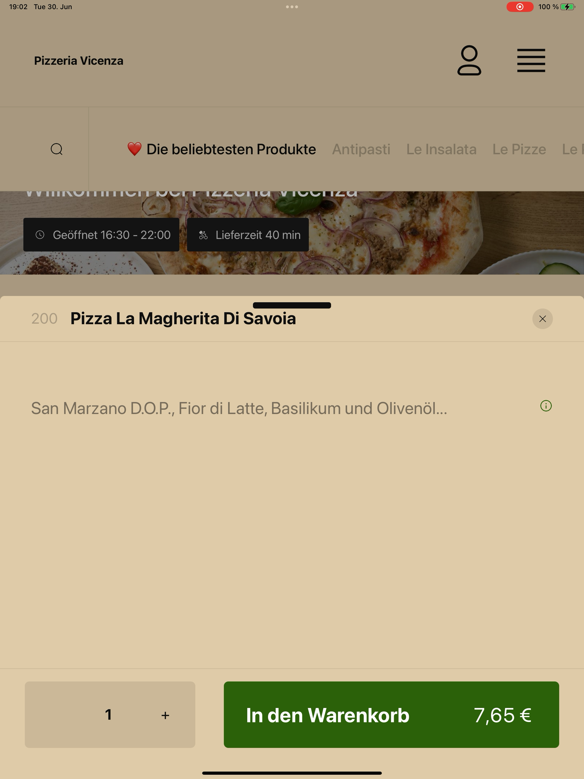 Pizzeria Vicenza screenshot 16