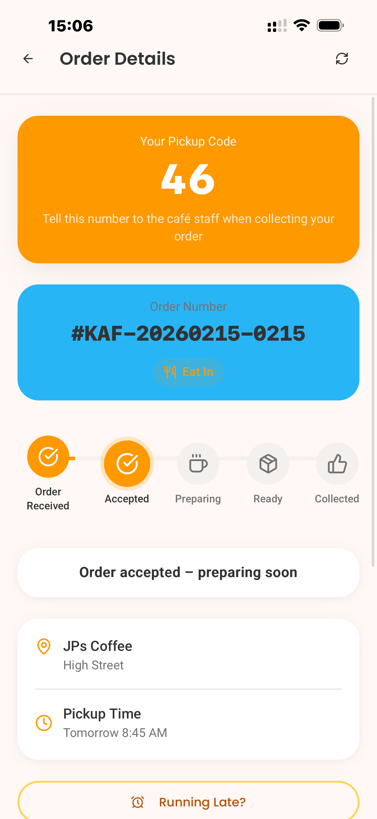 kaffi - Order Ahead screenshot 3