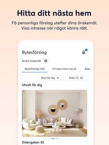 Lägenhetsbyte iPad screenshot 3