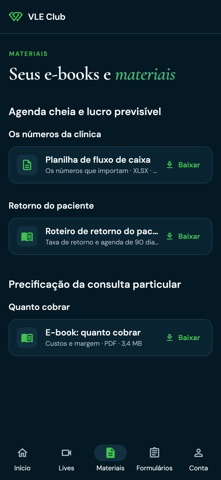 VLE Club: Mentoria Médica screenshot 4