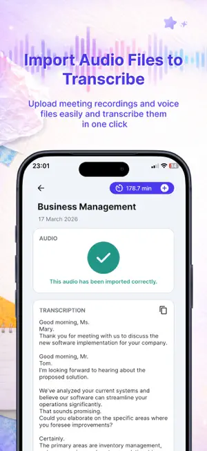 Voxcript : Audio to Text AI screenshot 3