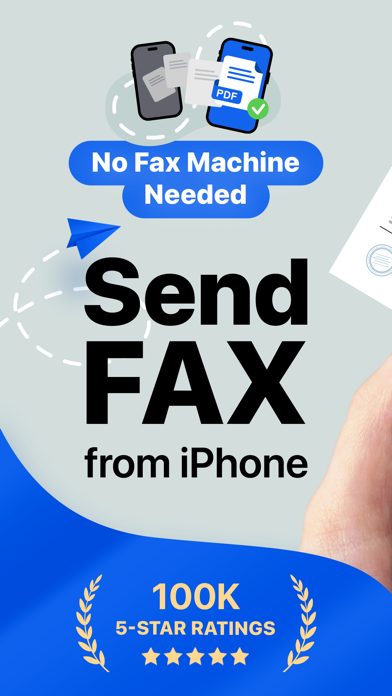 FaxFree: Send Fax From iPhone Screenshot