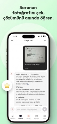 Koç’a Sor – YKS & LGS Soru Çöz screenshot
