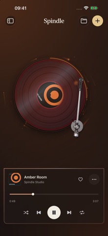 Spindle: Vinyl Music Player screenshot 1